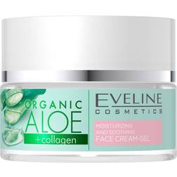 Eveline Cosmetics Organic Aloe+Collagen Moisturizing And Soothing Cream Crema Corpo 50 ml 50ml