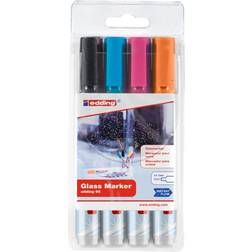 Edding 95 Glass Marker Dark Assorted 1.5-3mm