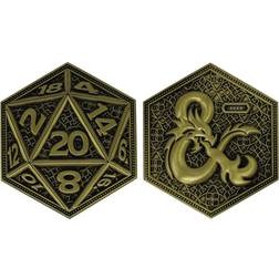 Dungeons & Dragons 20-Sided Die Limited Edition Collector Coin