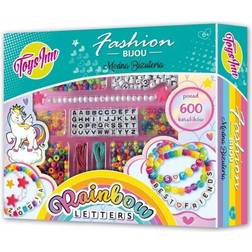 Stnux Beads set Rainbow Letters