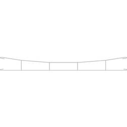 Viessmann 4143 H0 Kontaktledning Universell 360 mm 3 st