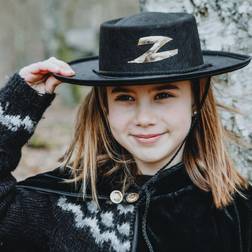 Souza Maskeradkläder Hatt Jean-Claude Svart 4-6 år (104-116) Souza Maskeradkläder