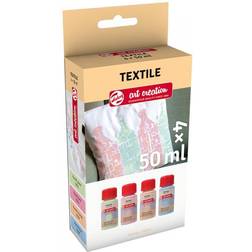 Royal Talens Art Creation Textile set Pastel 4 x 50 ml