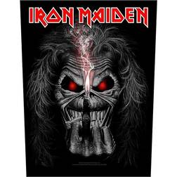 Iron Maiden Back Patch: Eddie Candle Finger