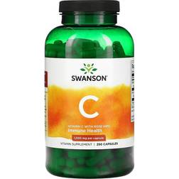 Swanson Vitamin C with Rose Hips 1000mg 250 Stk.