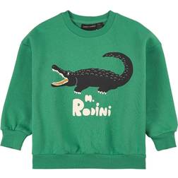Mini Rodini Felpa Verde Bambino Cotone Biologico