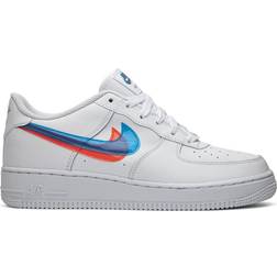 NIKE Air Force 1 LV8 KSA GS - White/Blue Hero/Bright Crimson