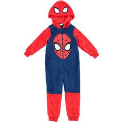 Boy's Spider-Man Pajama Onesie - Blue