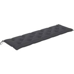 vidaXL - Coussin de chaise Gris (180x50cm)