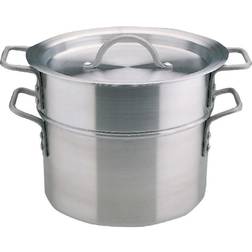 Vogue Double Boiler med lock 10 L 27.5 cm
