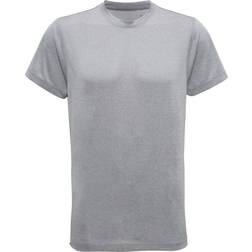 Tridri Short Sleeve Lightweight Fitness T-shirt Men - Silver Melange