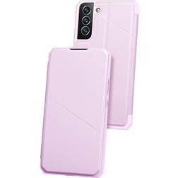 Dux ducis Etui Samsung Galaxy S22 Plus Antichoc Porte-carte Support Skin X Series Rose