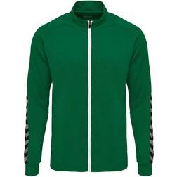 Hummel Authentic Poly Zip Jacket Kids - Evergreen