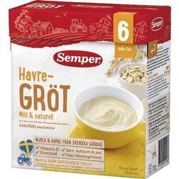 Semper Havregröt Mild & Naturell 480g
