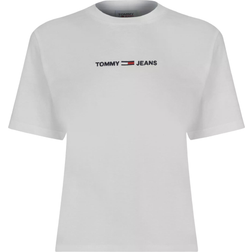 Tommy Hilfiger Logo Embroidery T-shirt - White