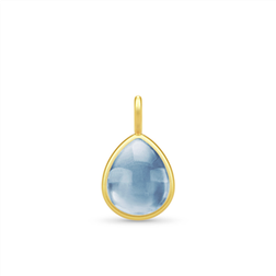 Julie Sandlau Paloma Pendant - Gold/Ice Blue