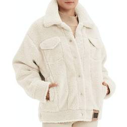 UGG Frankie Sherpa Trucker Jacket - Natural