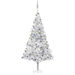 vidaXL Spruce with LEDs & Balls Christmas Tree 240cm