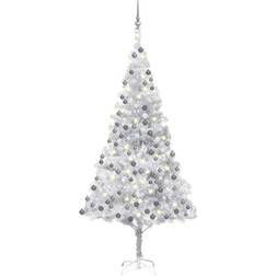 vidaXL Spruce with LEDs & Balls Julgran 240cm