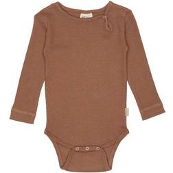 Petit Piao Bodysuit LS - Latte