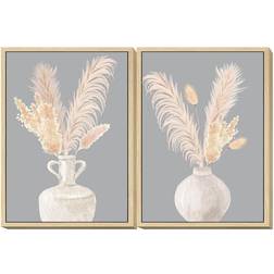 Dkd Home Decor Maleri Vase (50 x 4 x 70 cm) (2 pcs) Vase