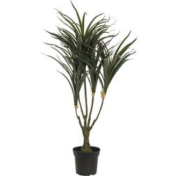 Europalms Kunstig Dracena. Grøn-Rød. 90 Cm