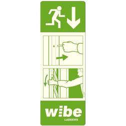 Wibe Instruktionsskilt Stige WURS IS-ST