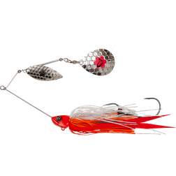 Savage Gear Da'Bush Spinnerbait Red Head Silver 14 cm 21 g