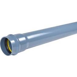 Wavin 160mm pvc-rør tn 6 m/prop 6 meter