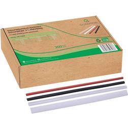 Quadrios 19011CA095 Heatshrink set Black, Red, Transparent, White Shrinkage:2:1 200 Parts