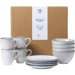 Broste Copenhagen Nordic Sand Dinner Set 12pcs