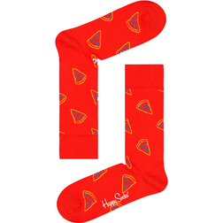 Happy Socks Pizza Slice Sock - Red