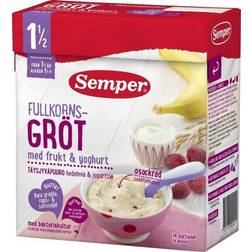 Semper Fullkornsgröt med Frukt och Yoghurt 470g