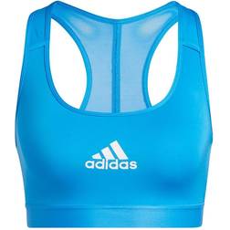 Adidas Powerreact Training Medium-Support Bra - Bright Blue