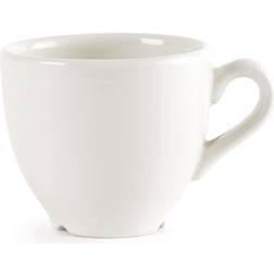 Churchill Plain Whiteware Espresso Cup 8.5cl 24pcs