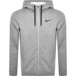 Nike Therma Full-Zip Training Hoodie Men- Charcoal Heather/Black