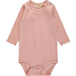 Soft Gallery Galileo L/S Bodysuit Solid Rib - Tropical Peach (SG1467)