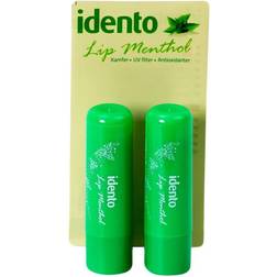 Idento Lip Naturel Menthol 4.2g 2-pack 2ml