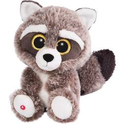 NICI Glubschis Clooney Raccoon Bamse Legetøj 25cm