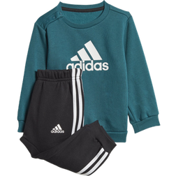 adidas Infant Badge of Sport Jogger Set - Legacy Teal/White (HF1960)