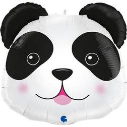 Folieballon Panda Hoved 1-pak