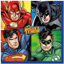 Unique Party Servetter Justice League 16-pack