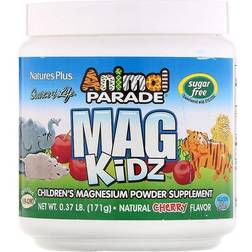 Nature's Plus Animal Parade Mag Kidz Children's Magnesium Natural Cherry Flavor (171 grams)