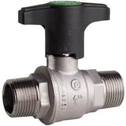 PETTINAROLI M x m heavyduty fullway ball valve extended plastic lever