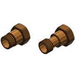 JCH 1" X 3/4" Forskydelig forskruning rødgods 41-57mm. Type 2086