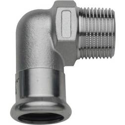 28 x 1" TURBO Inox bøjning nippel