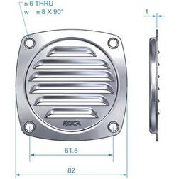 Roca Ventilator rfr aisi316