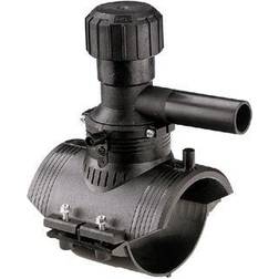 +GF+ 200x63MM PE 100 EL-SV ANB.SADDEL PN16 SDR11/SDR17. 360° roterende afgrening