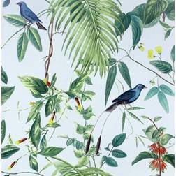 Arthouse Exotic Garden Blue Wallpaper Blue