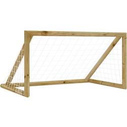 vidaXL Football Goal with Net 160x100x80cm